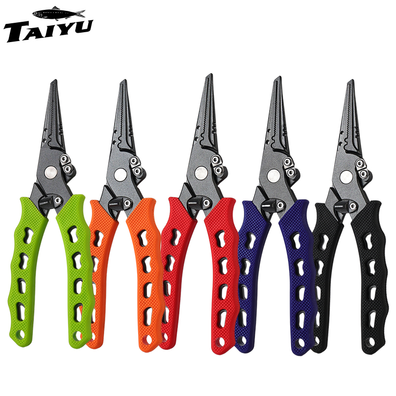Monofilament Line - TAIYU 5-color stainless steel lure pliers
