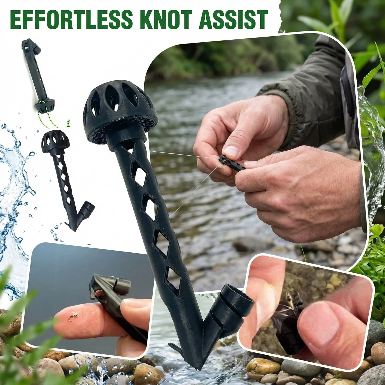 Magnetic Knot Tying Tool Flyin - Fishing Line Winder recensie en prijs