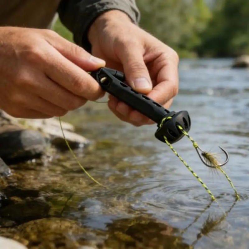 Magnetic Knot Tying Tool Flyin - Fishing Line Winder recensie en prijs
