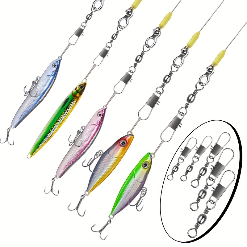 50Pc/box Stainless Steel Swive - Fishing Line Box recensie en prijs