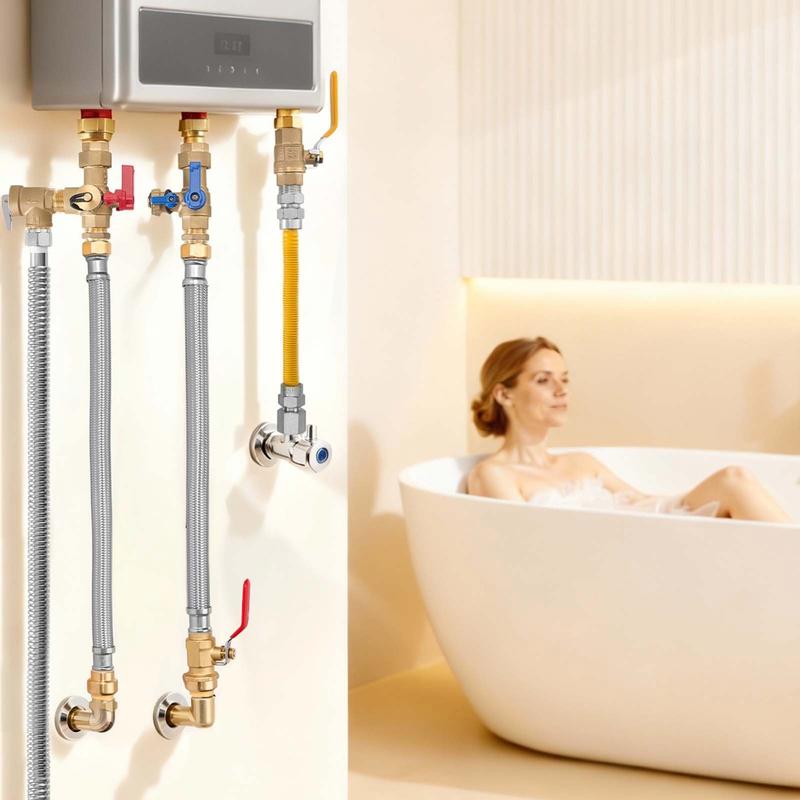 Water Heater Kit, Push-Fit Val - Braided Line recensie en prijs