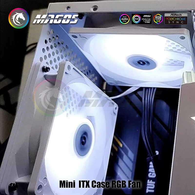 Mini ITX Case ARGB Fan 8cm 9cm - Fly Line recensie en prijs