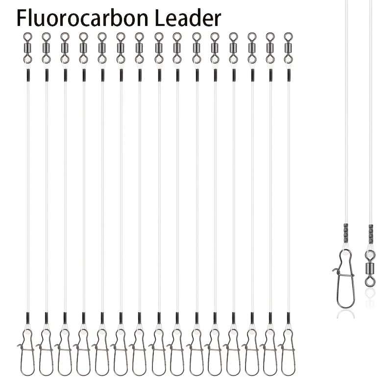 15pcs Fluorocarbon Wire Leader - Leader Line recensie en prijs