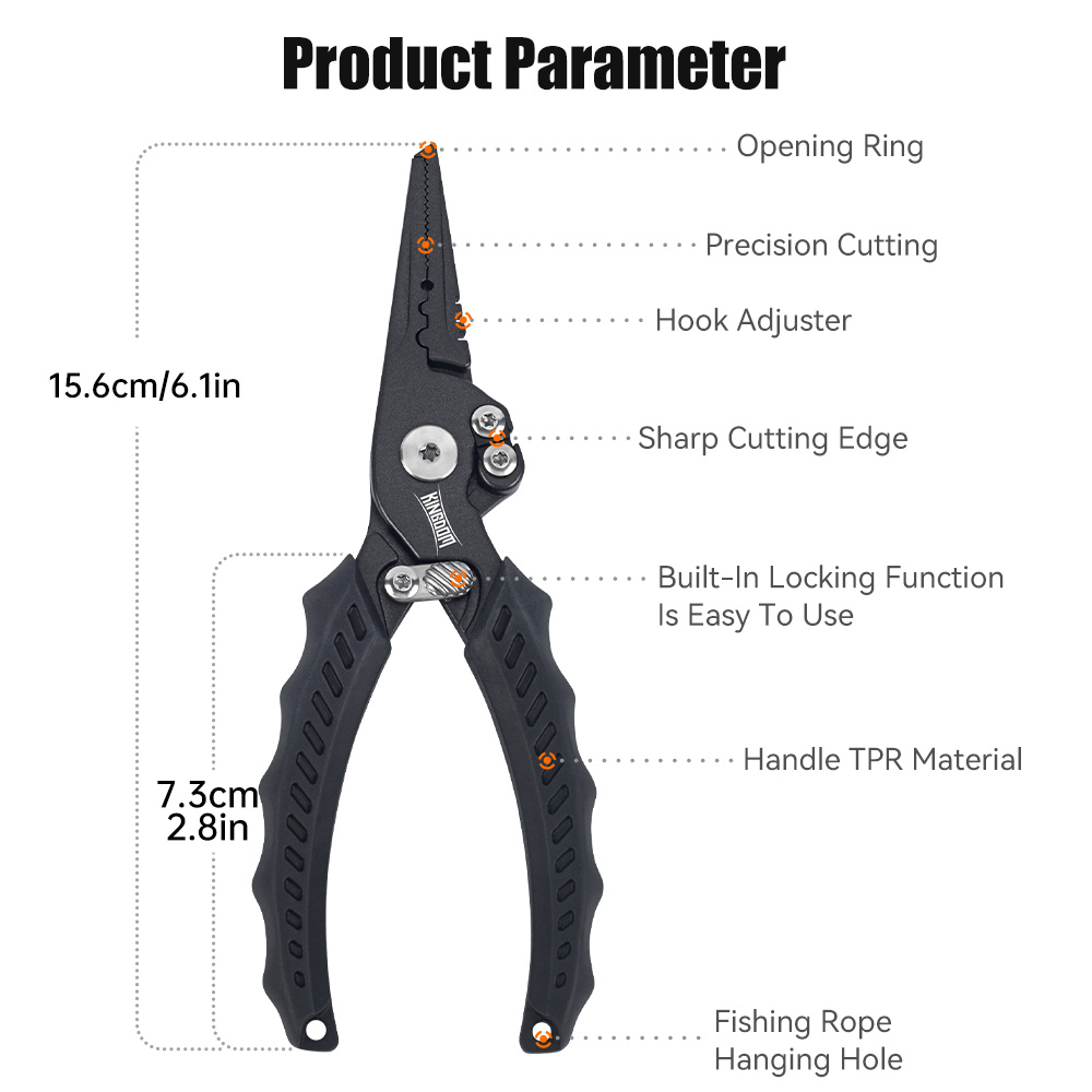 Kingdom Fishing Pliers Multifu - Fishing Line Cutter recensie en prijs