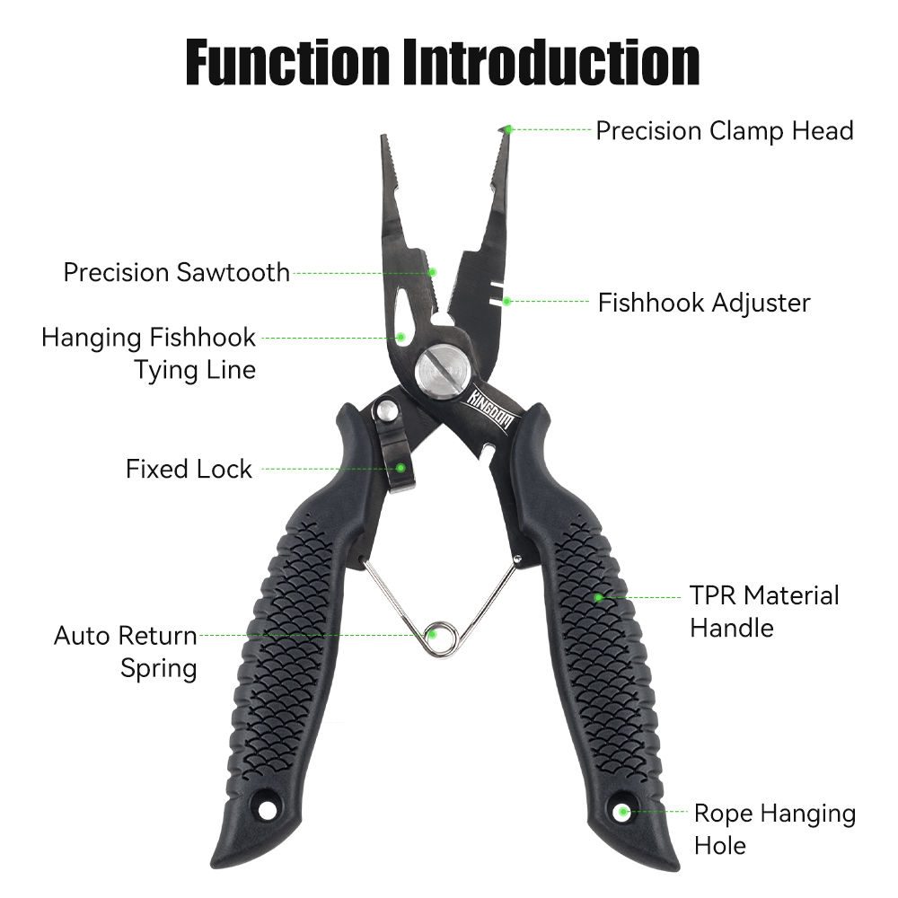 Kingdom Fishing Pliers Multifu - Fishing Line Cutter recensie en prijs