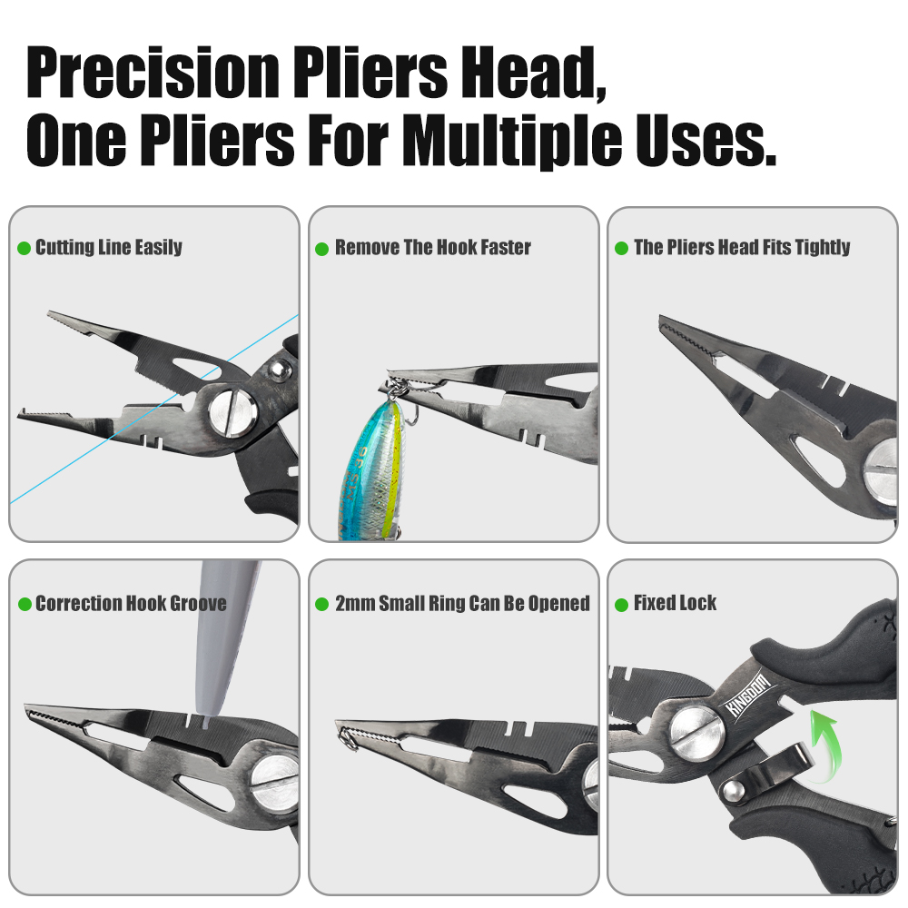 Kingdom Fishing Pliers Multifu - Fishing Line Cutter recensie en prijs