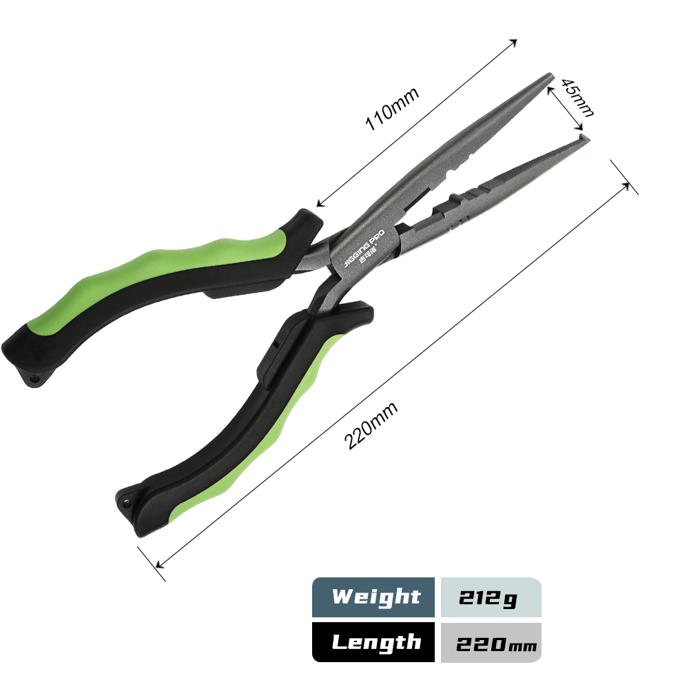 JIGGINGPRO Long Nose Fishing P - Saltwater Line recensie en prijs