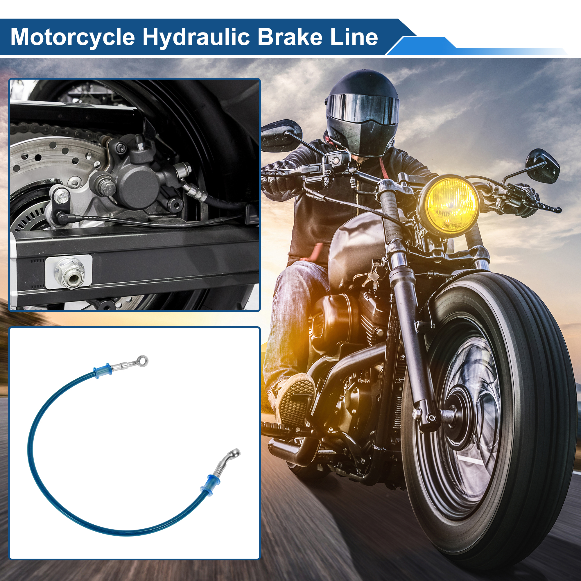 Motoforti 60cm Motorcycle Brak - Braided Line recensie en prijs
