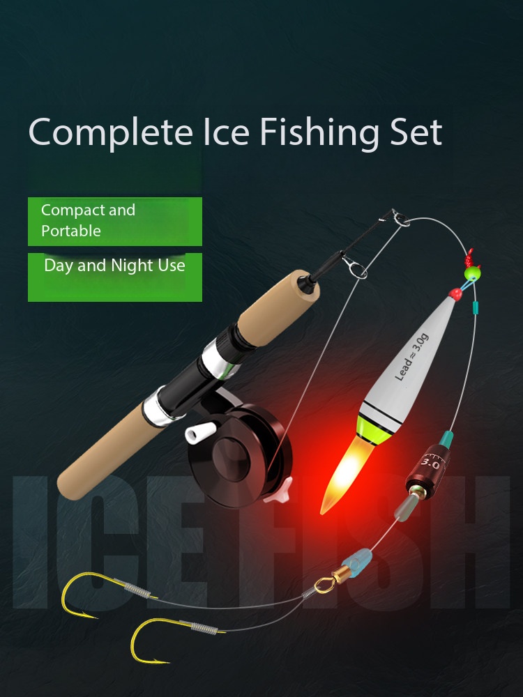 New Ice Fishing Rod Ultra Shor - Ice Fishing Line recensie en prijs