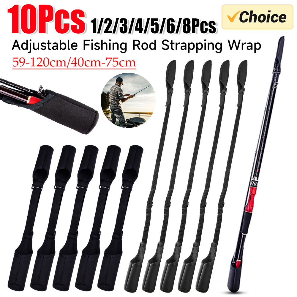 1-10PCS Fishing Rod Socks Srta - Fishing Line Box recensie en prijs
