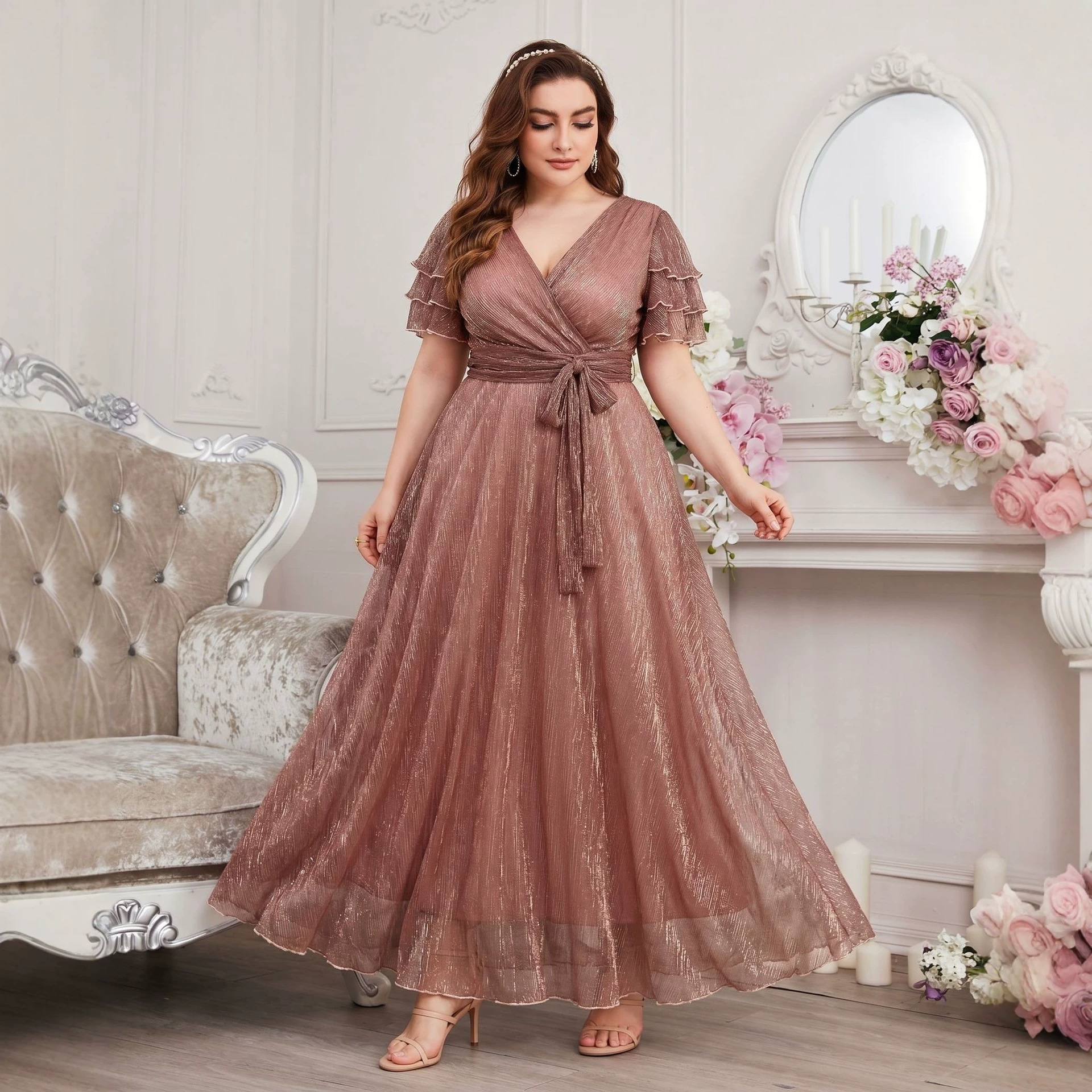 Luxury Curvy Blush Gold Glitte - Fly Line recensie en prijs