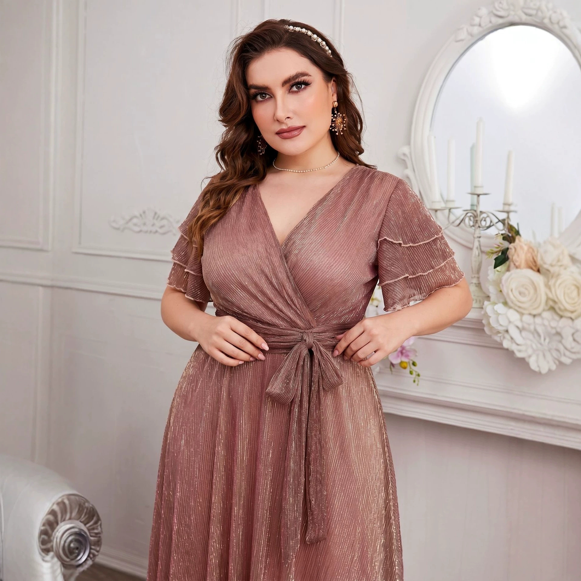 Luxury Curvy Blush Gold Glitte - Fly Line recensie en prijs