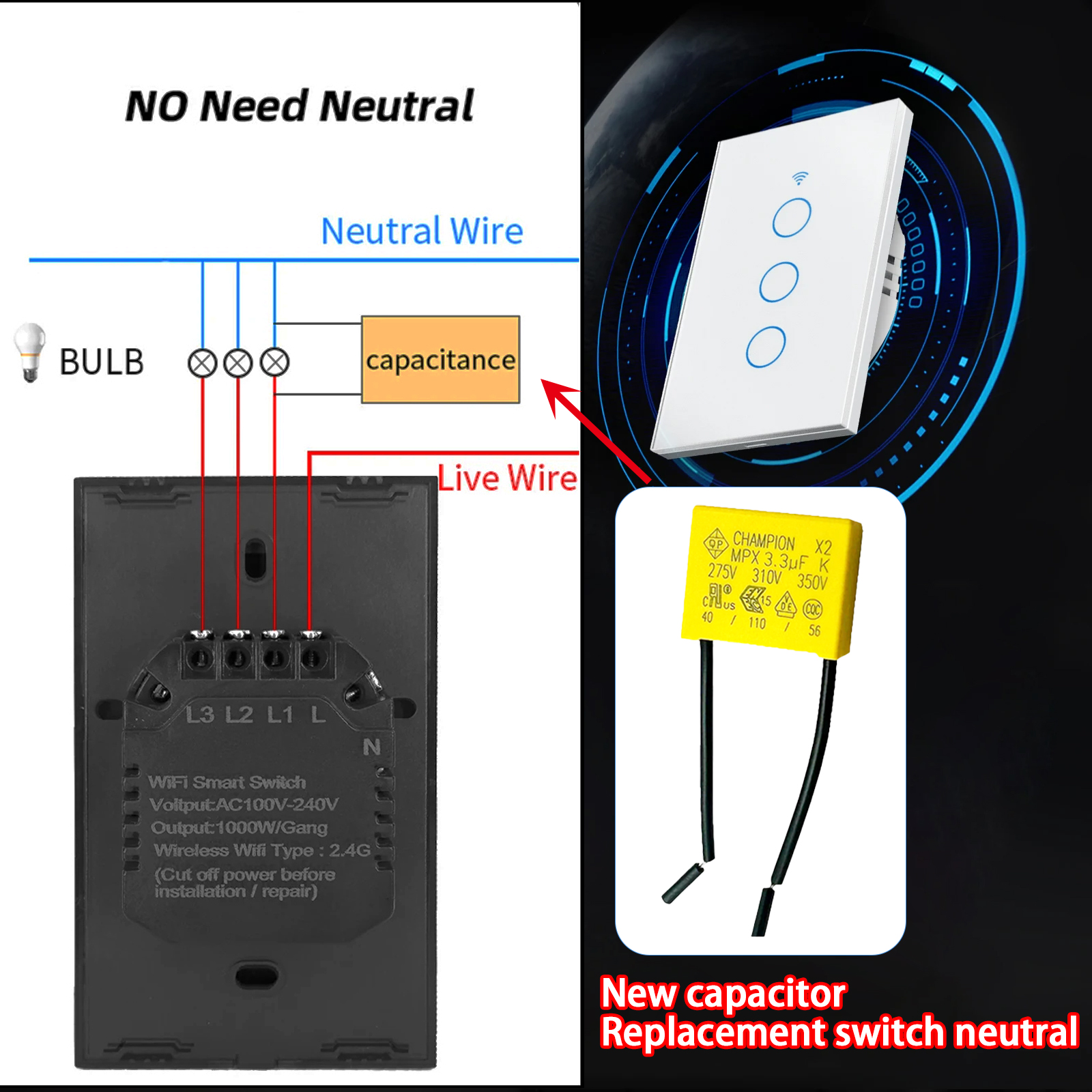 Polypropylene Film capacitor 3 - Copolymer Line recensie en prijs