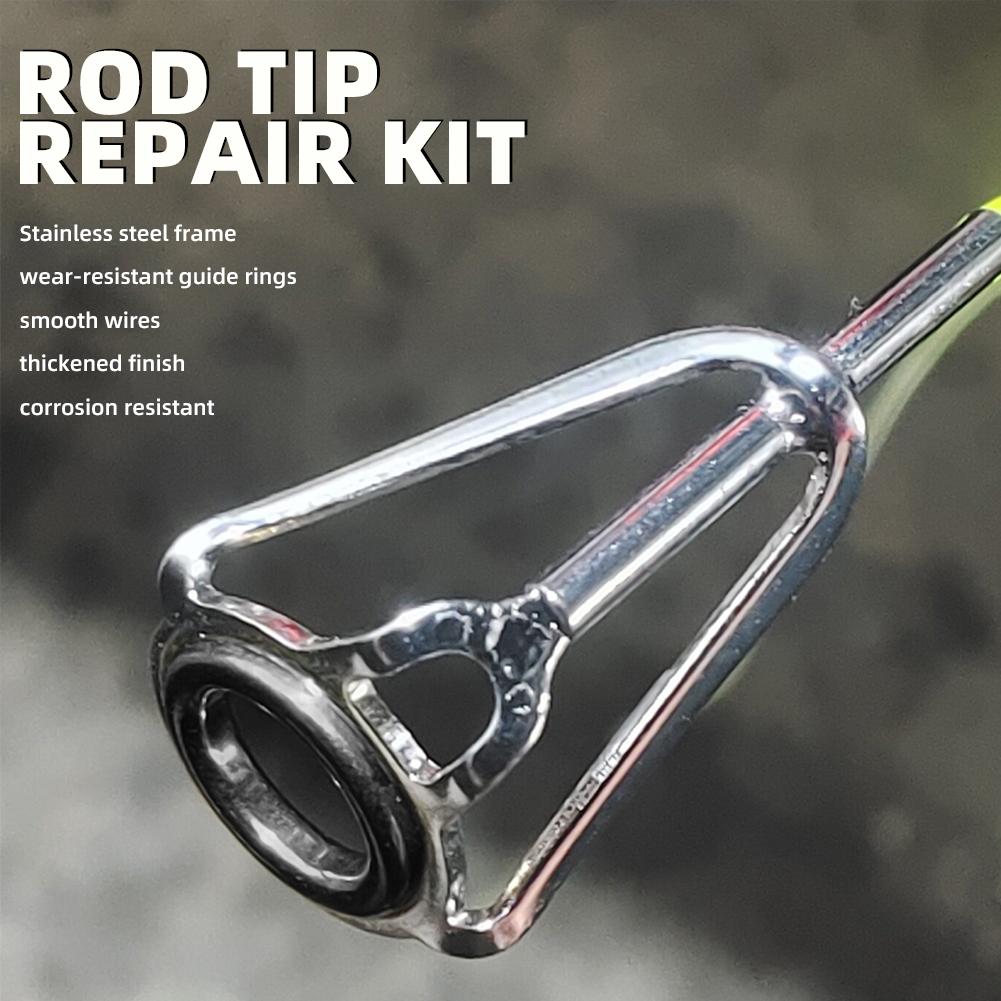 Rod Tip Repair Kit 10pcs Fishi - Saltwater Line recensie en prijs
