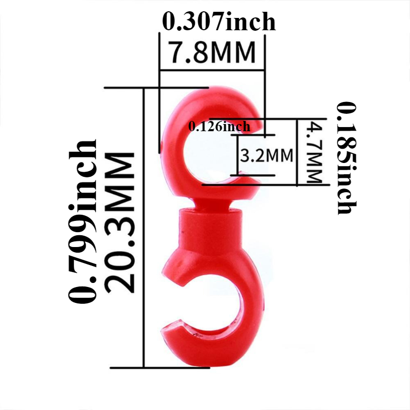 10pcs/set plastics Bike Cross  - Tippet Line recensie en prijs