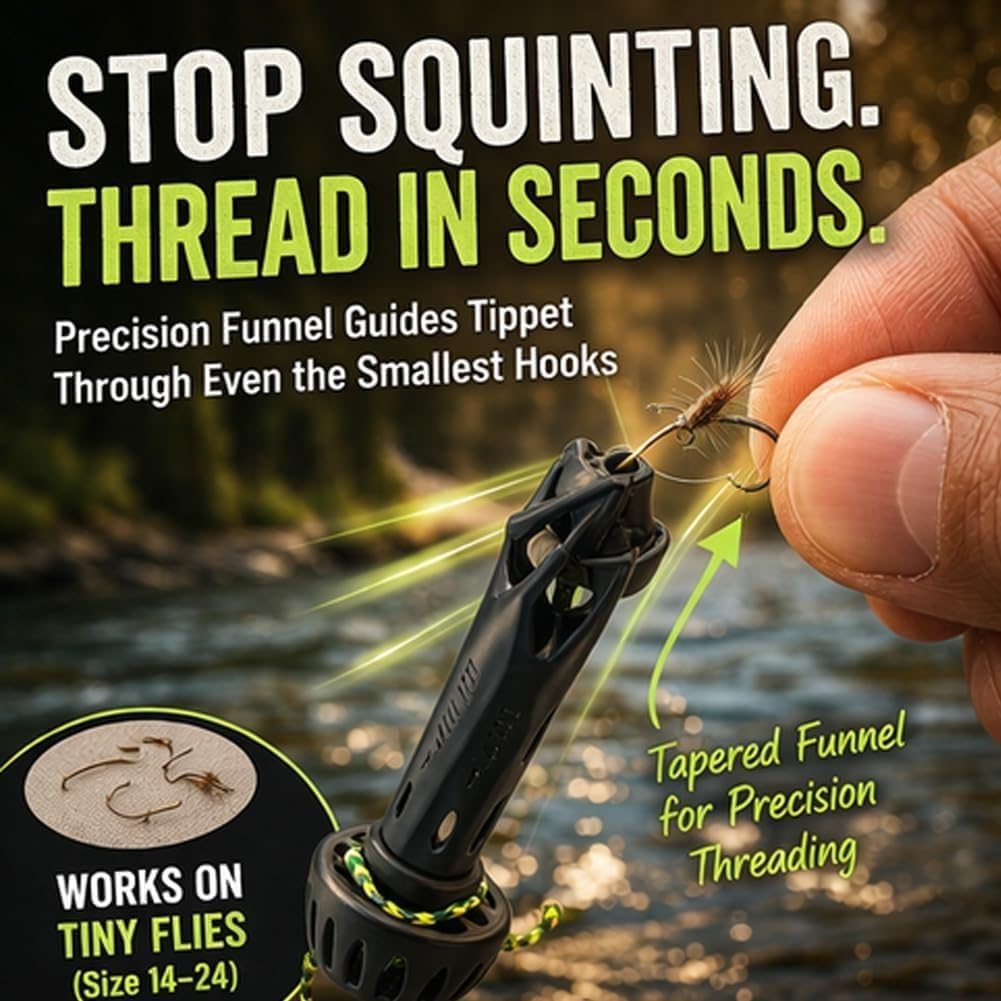 Portable Magnetic Fly Threader - Monofilament Line recensie en prijs