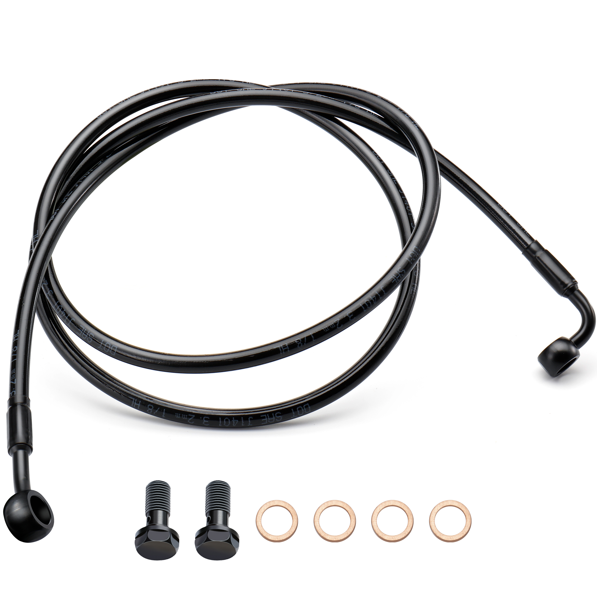 140/145/150CM Front Brake Line - Braided Line recensie en prijs