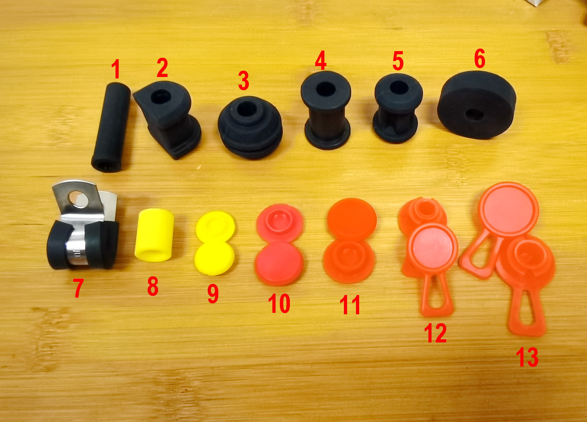 Rubber Silicone Plastic Gromme - Braided Line recensie en prijs