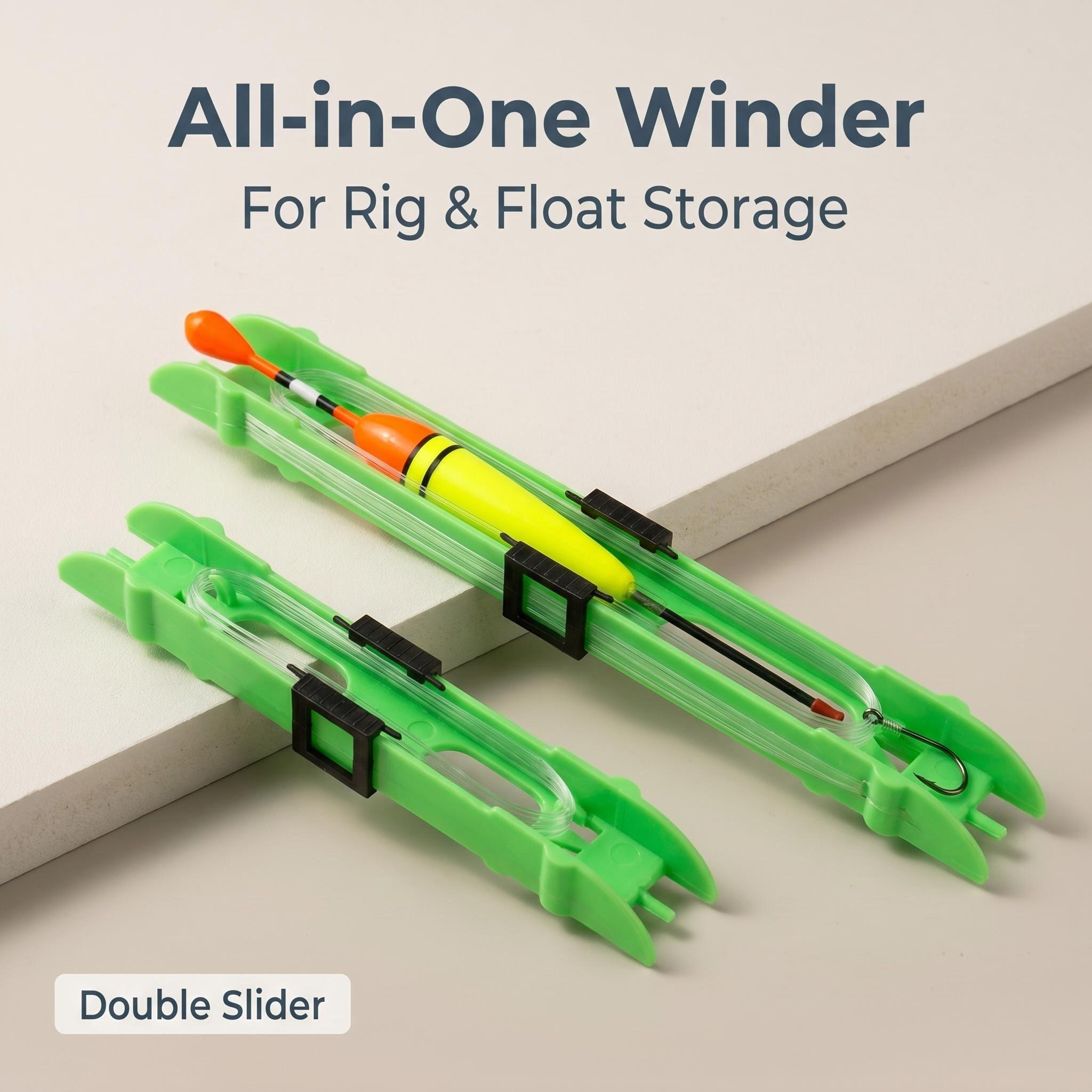 HIRISI 10Pcs Double Slider Fis - Fishing Line Dispenser recensie en prijs
