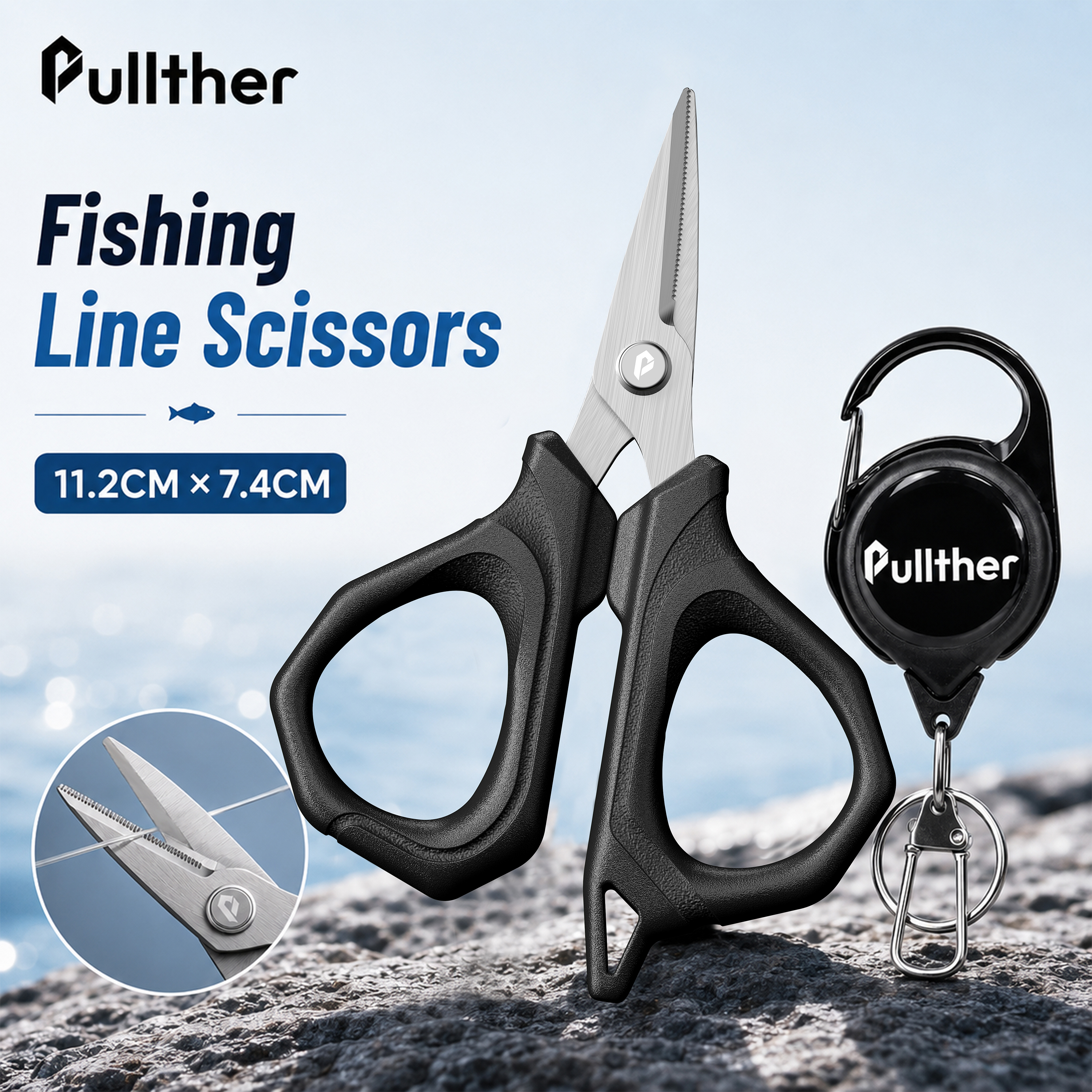 Fishing Scissors Stainless Ste - Fishing Line Cutter recensie en prijs