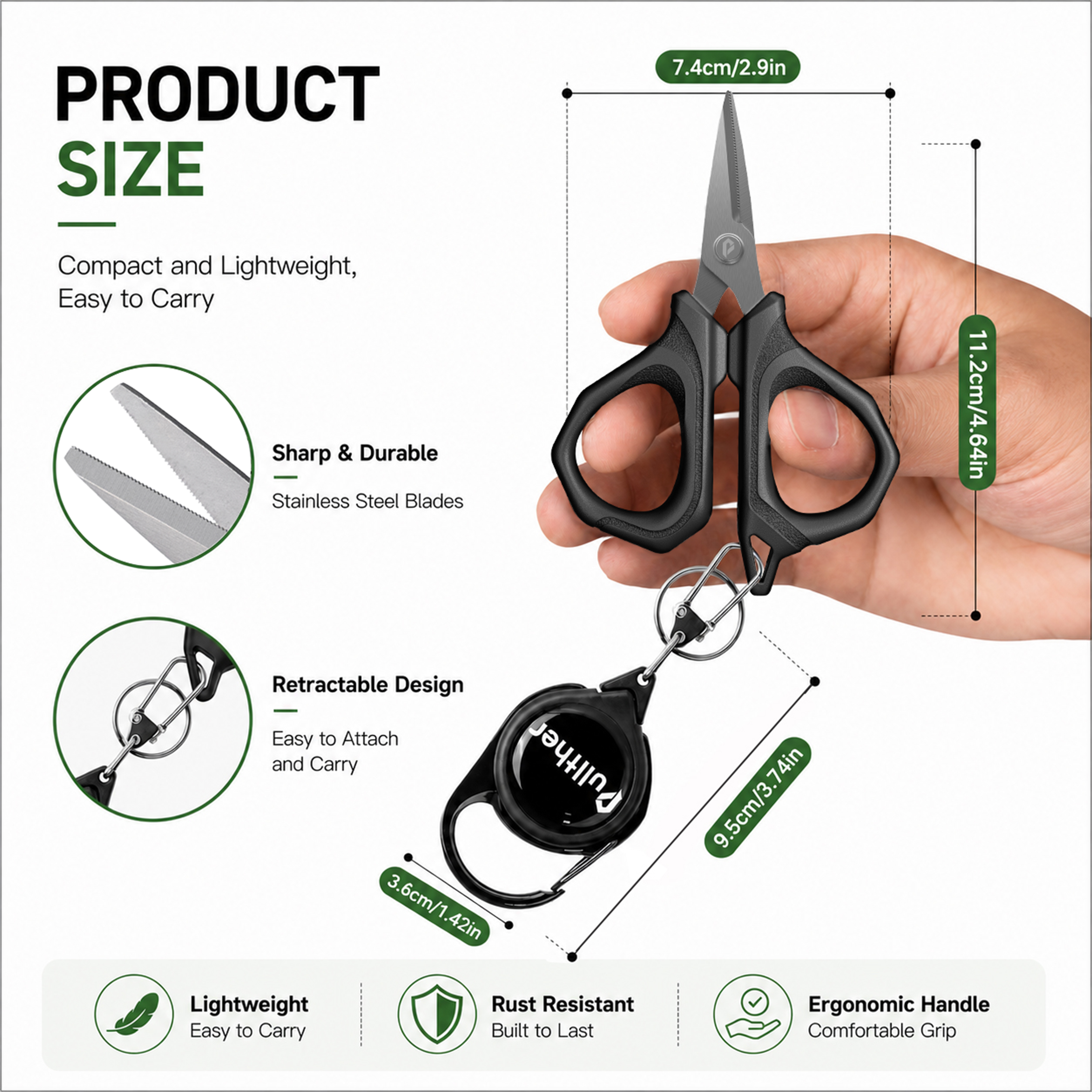 Fishing Scissors Stainless Ste - Fishing Line Cutter recensie en prijs