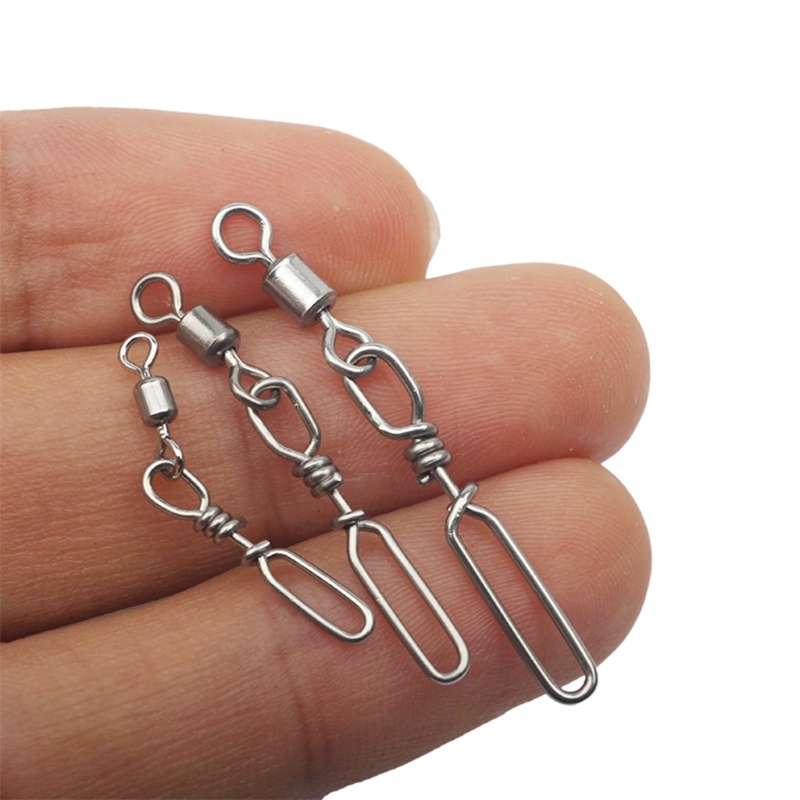 10Pcs Stainless Steel Quick Sn - Saltwater Line recensie en prijs