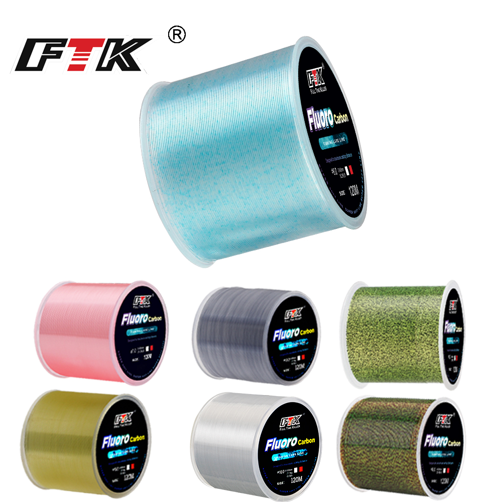 FTK 120m Invisible Fishing Lin - Fluorocarbon Line recensie en prijs