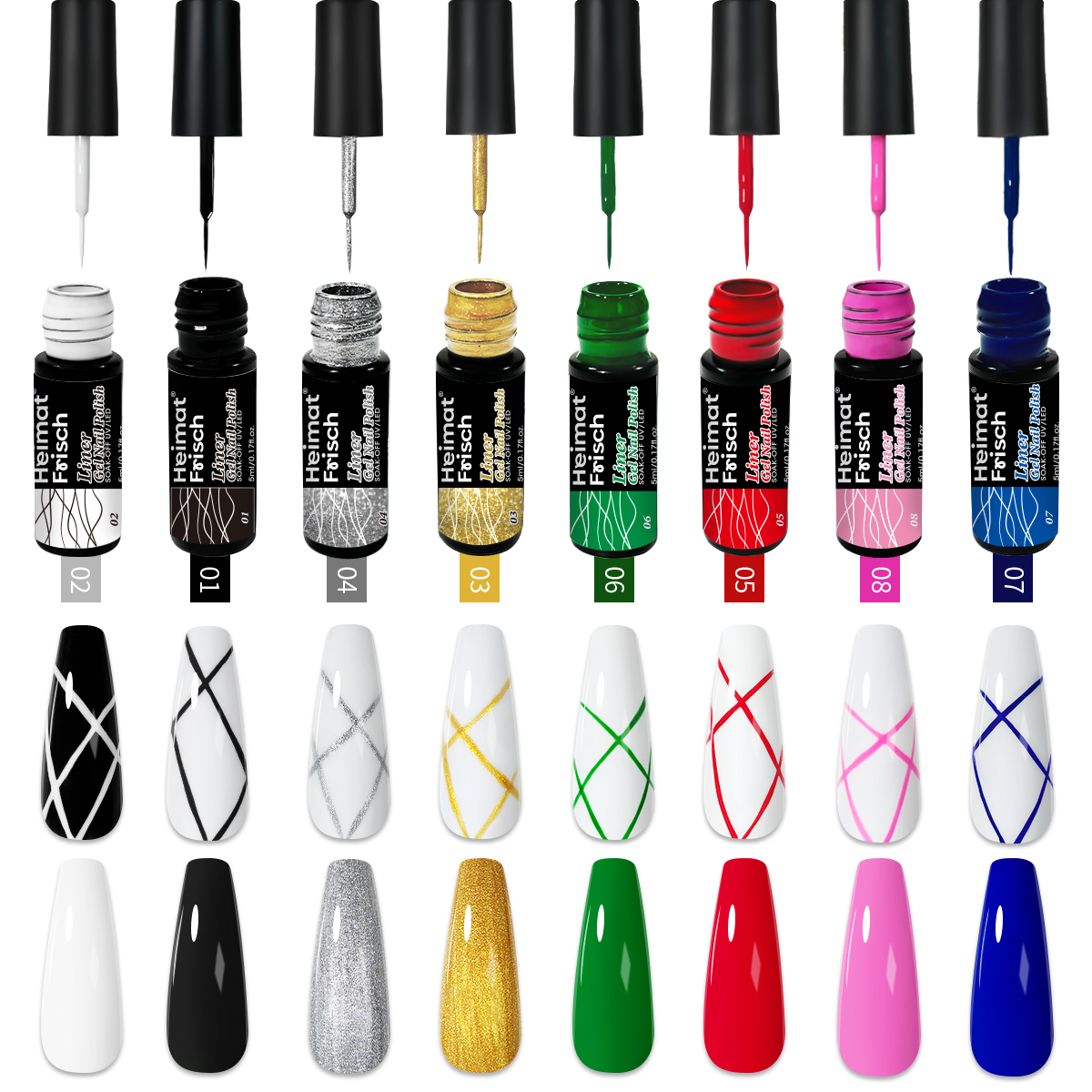 Heimat Frisch 4-pack of gel na - Copolymer Line recensie en prijs