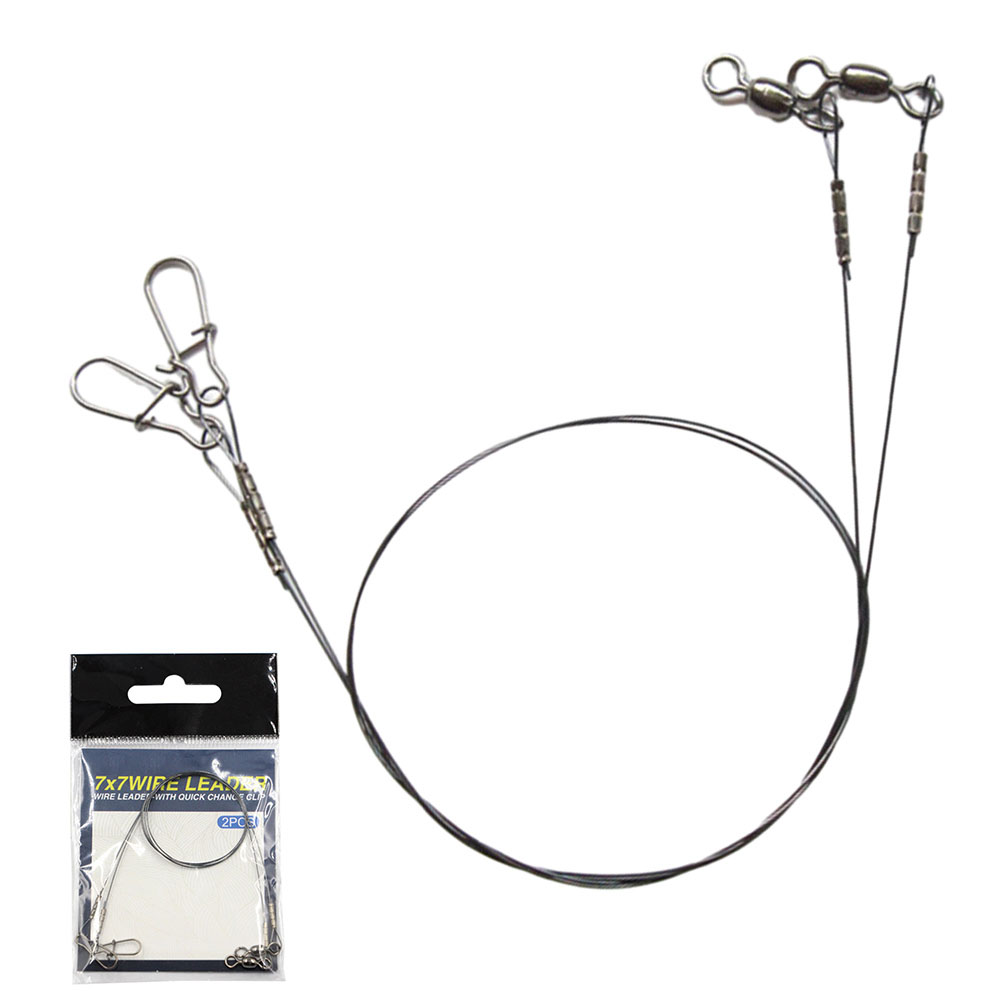2pc Fishing Titanium Wire Lead - Leader Line recensie en prijs