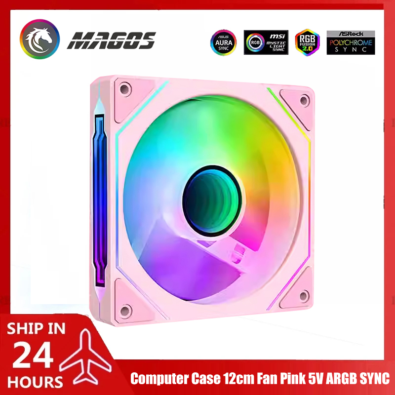 Computer Case Fan Pink 5V ARGB - Fly Line recensie en prijs