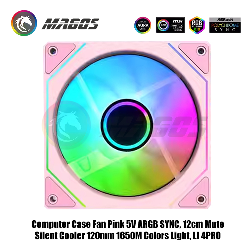 Computer Case Fan Pink 5V ARGB - Fly Line recensie en prijs