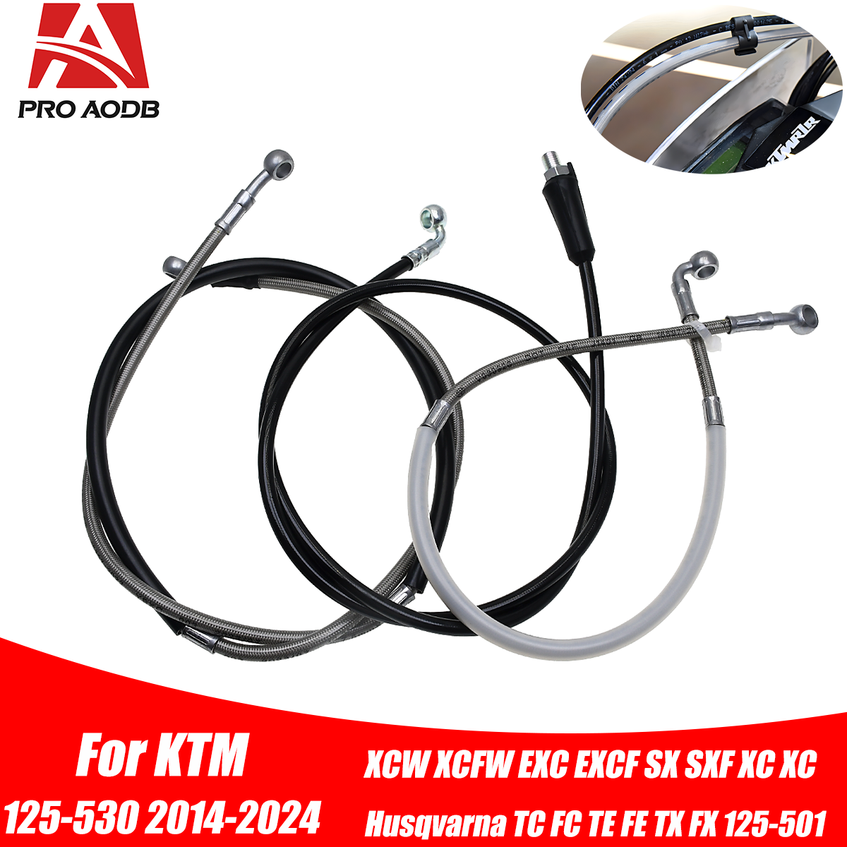 Motorcycle Front Rear Brake Oi - Braided Line recensie en prijs