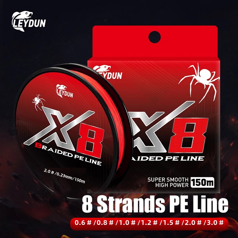 LEYDUN Not-Fading Red Fishing  - Ice Fishing Line recensie en prijs