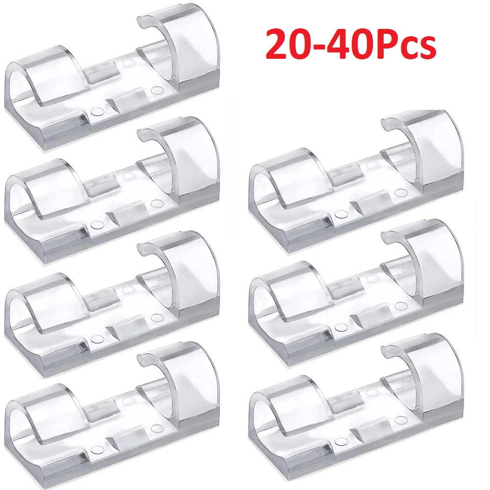 40PCS Cable Organizer Clips Ca - Tippet Line recensie en prijs