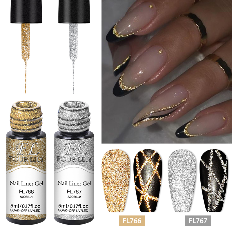 Gold Silver Reflective Glitter - Copolymer Line recensie en prijs