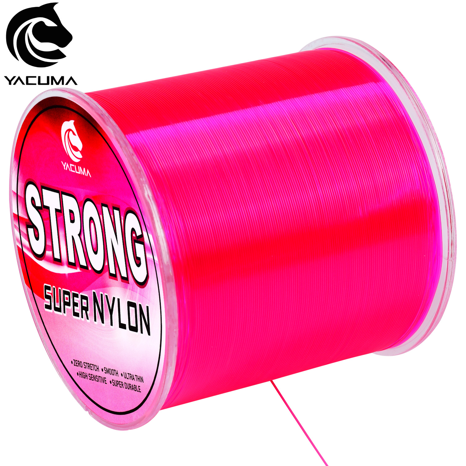YACUMA 500M-546YDS Strong Pink - Fluorocarbon Line recensie en prijs