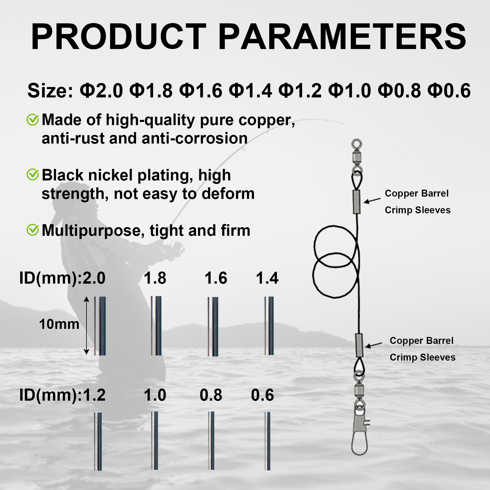 Aventik 100-240pcs Fishing Bar - Leader Line recensie en prijs