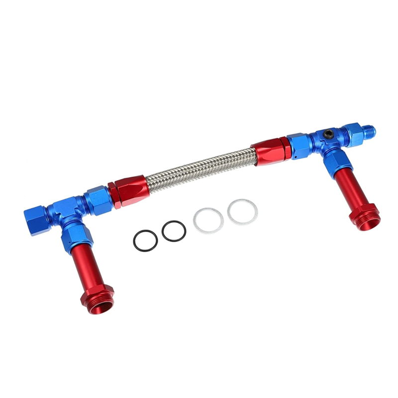 8AN Dual Feed Fuel Line To 7/8 - Braided Line recensie en prijs