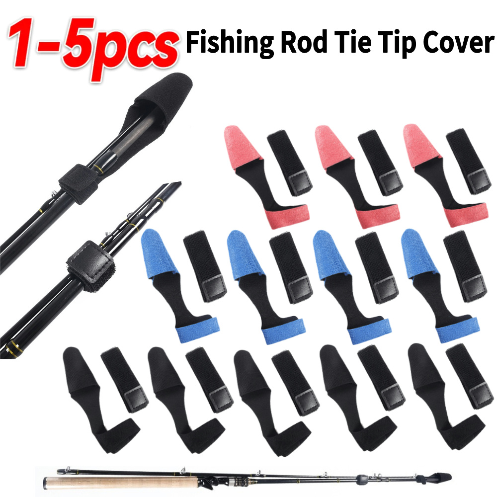 1-5PCS Fishing Rod Tie Tip Cov - Fishing Line Box recensie en prijs