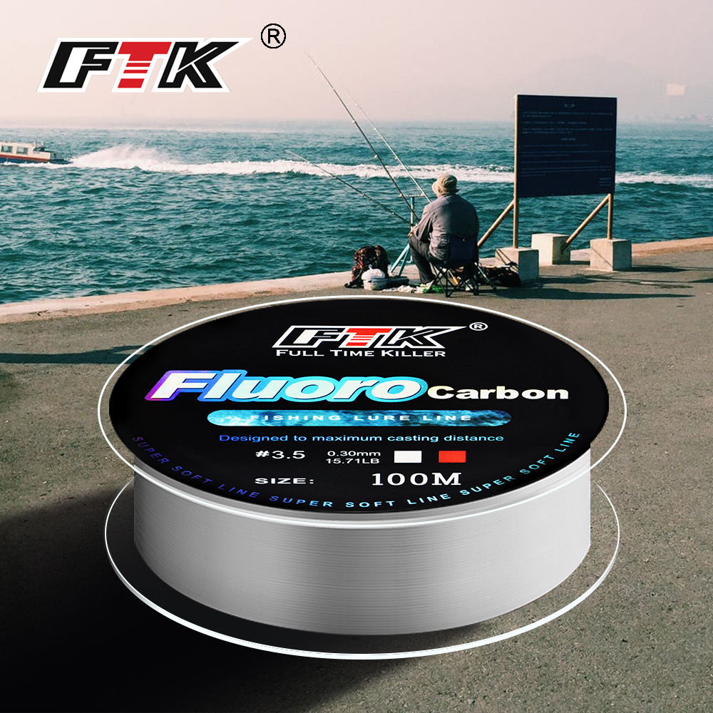 100M Fluorocarbon Coating Fish - Fluorocarbon Line recensie en prijs