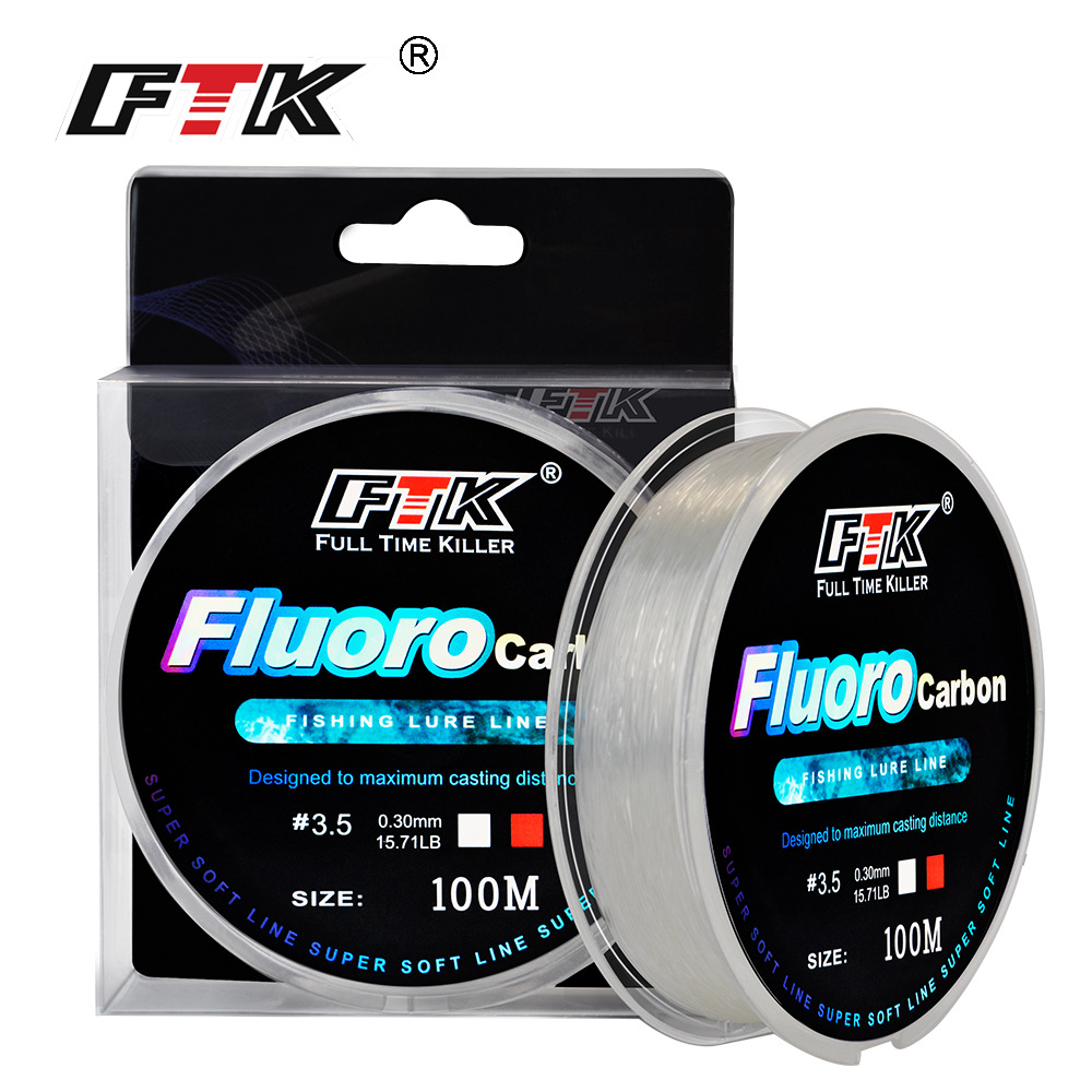 100M Fluorocarbon Coating Fish - Fluorocarbon Line recensie en prijs