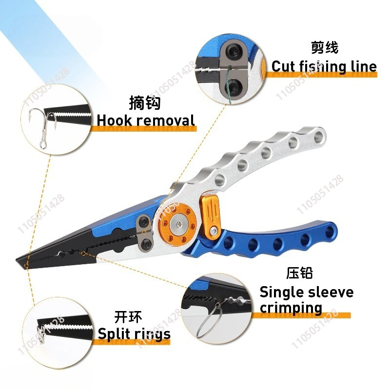 Aluminum Fishing Tackle Pliers - Fishing Line Cutter recensie en prijs