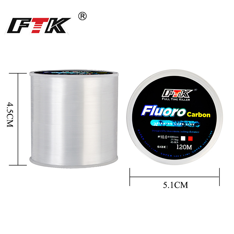 FTK 120m Fishing Line 0.2mm-0. - Fluorocarbon Line recensie en prijs