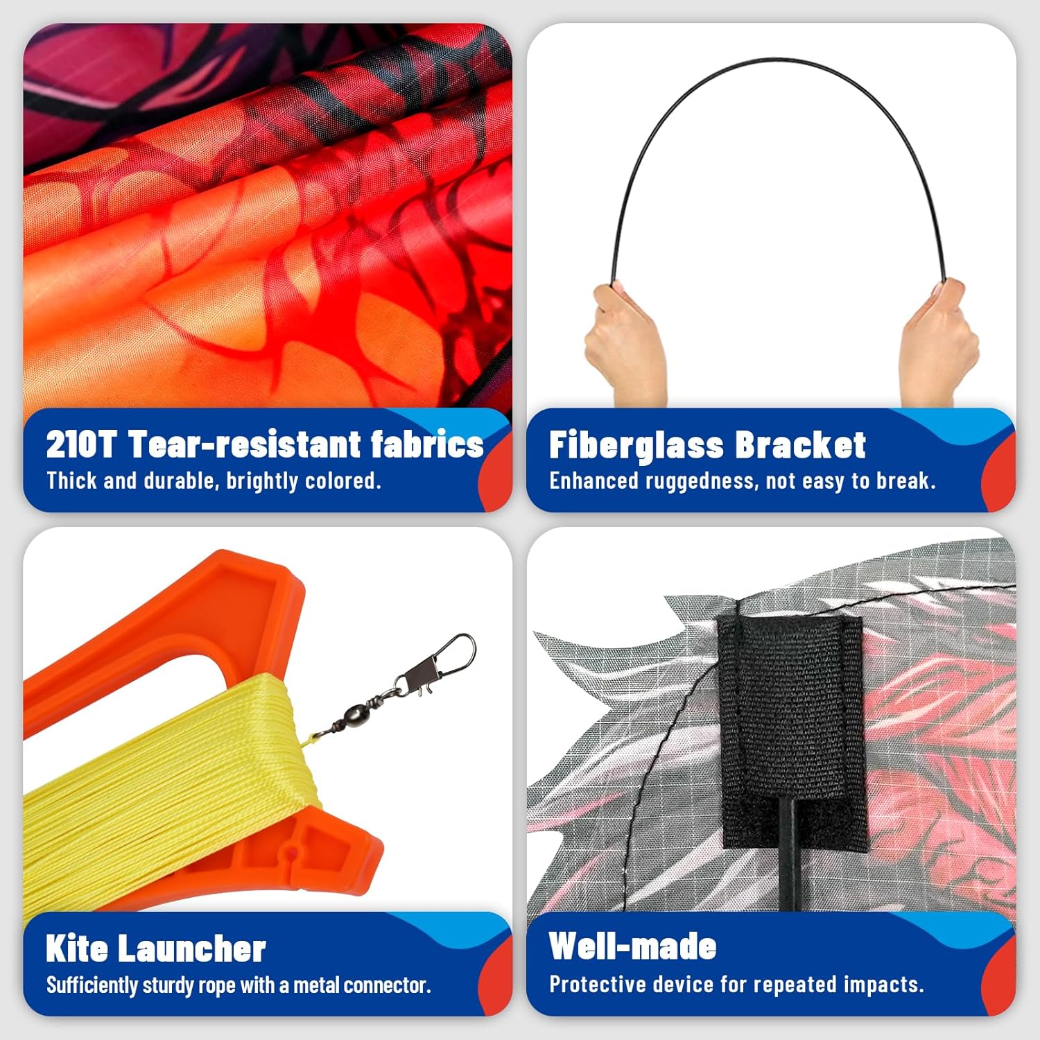 Complete Kite with Handle, Lin - Fly Line recensie en prijs