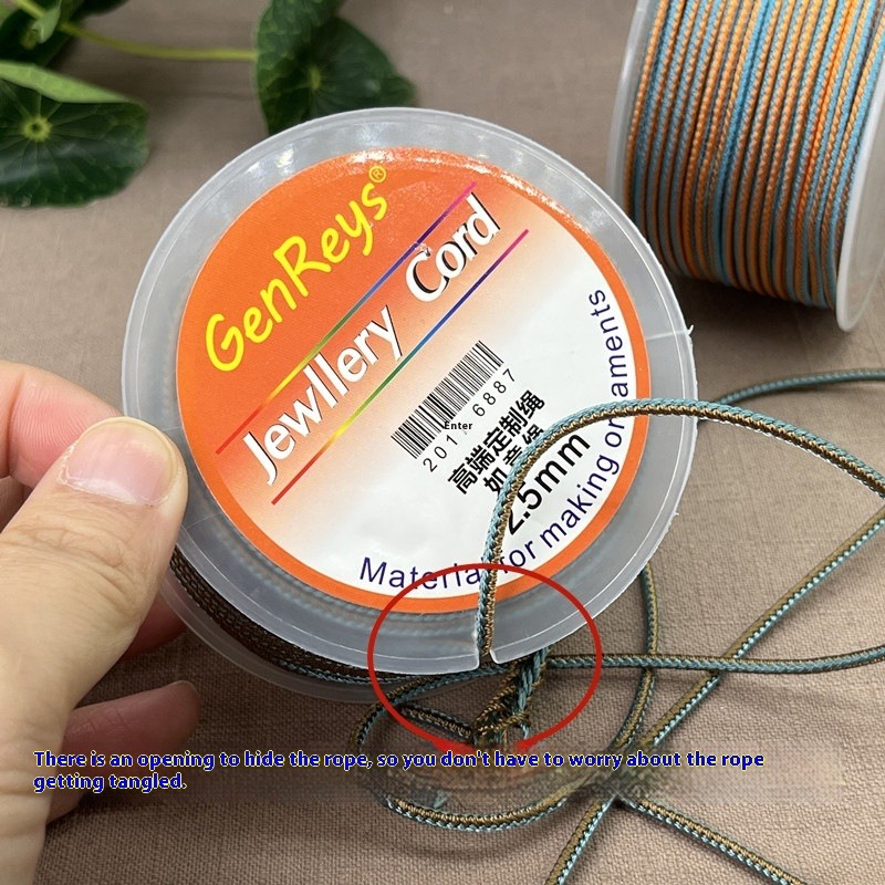 10m/Roll 2.5mm two-tone Color  - Braided Line recensie en prijs