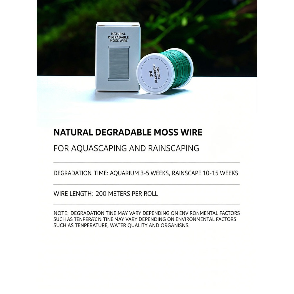 Biodegradable Moss Thread for  - Freshwater Line recensie en prijs