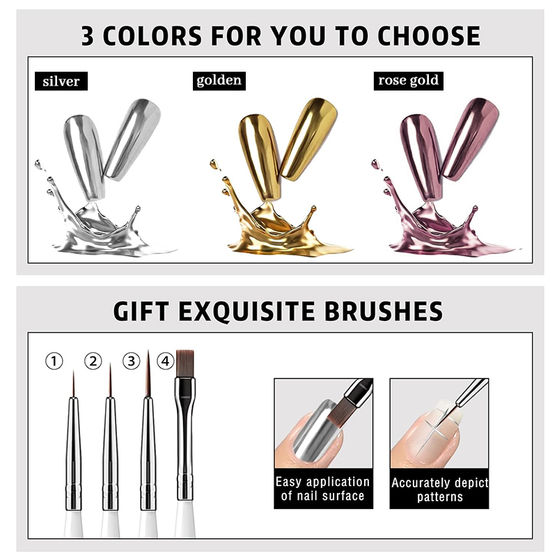Metallic Painting Gel Chrome G - Copolymer Line recensie en prijs