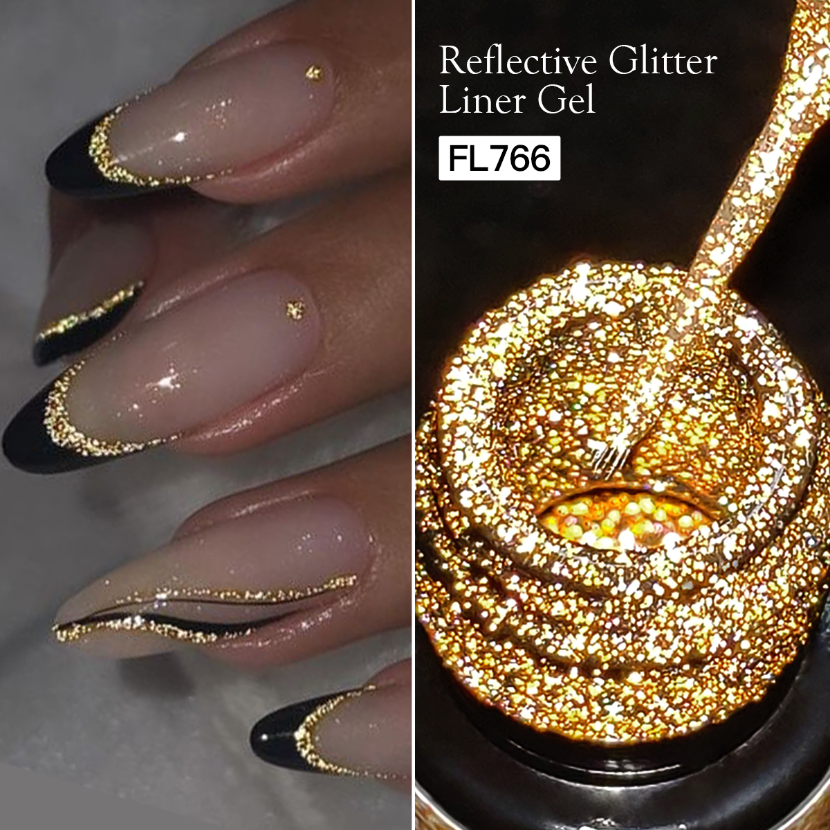 Gold Silver Reflective Glitter - Copolymer Line recensie en prijs