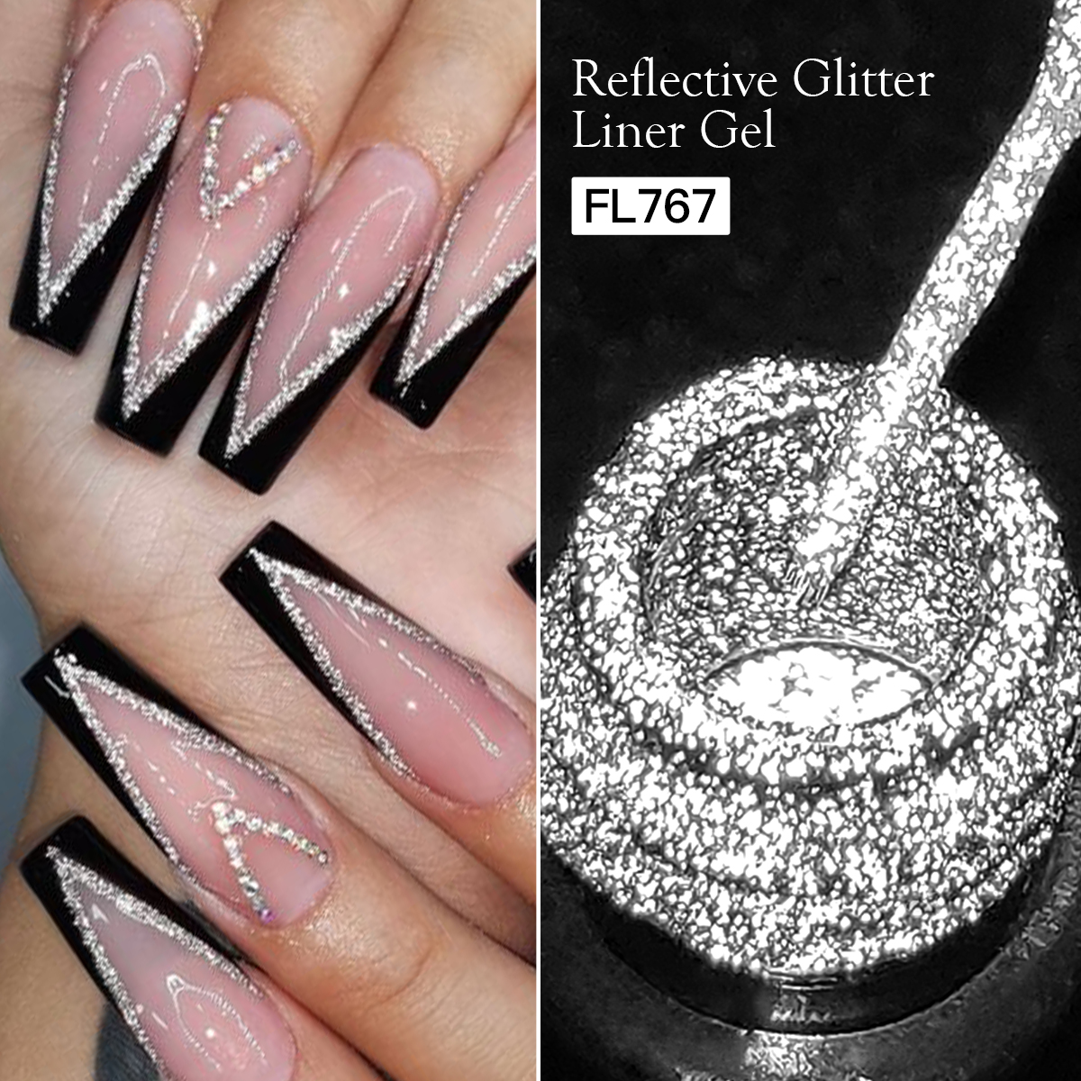 Gold Silver Reflective Glitter - Copolymer Line recensie en prijs
