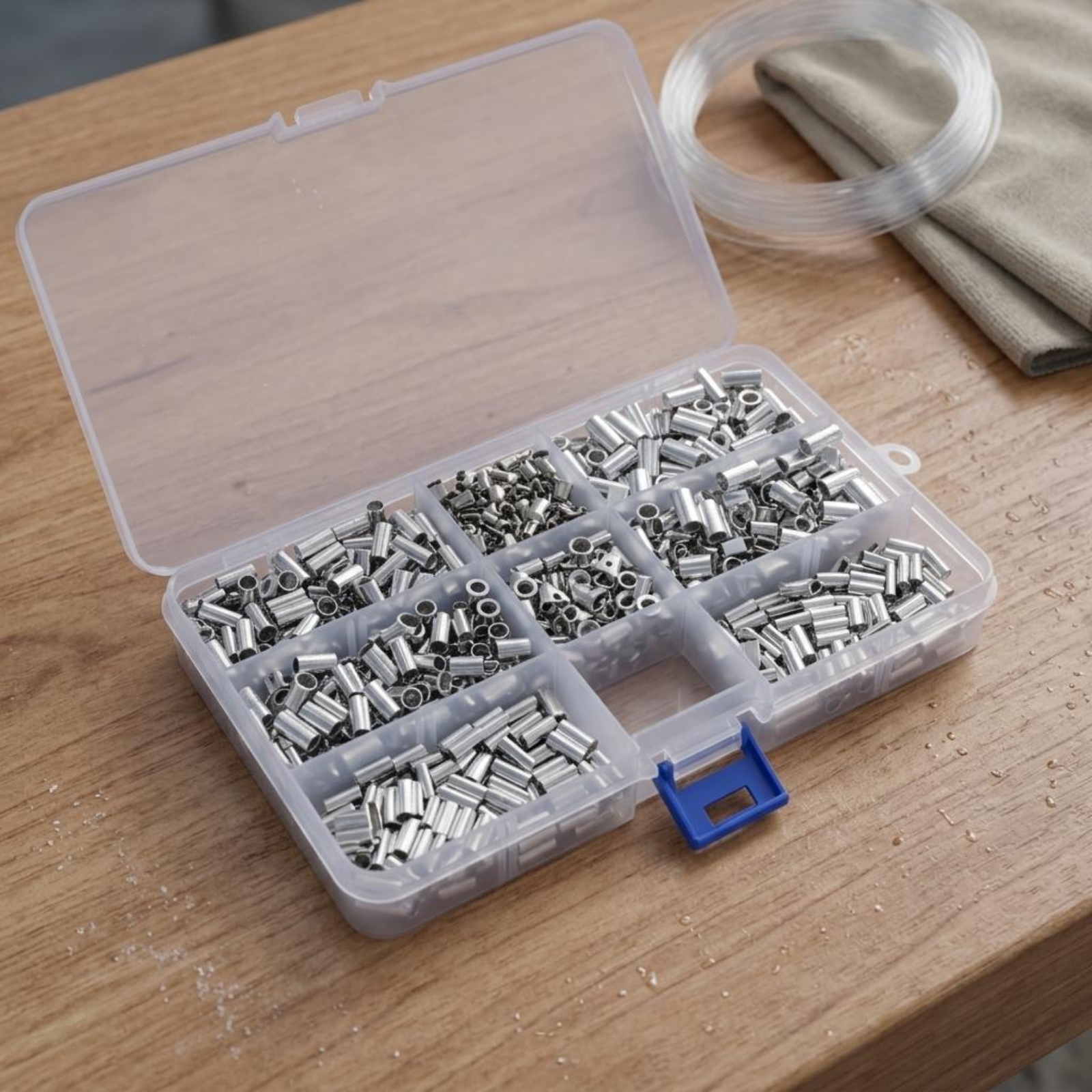 600 Pieces Fishing Line Crimp  - Leader Line recensie en prijs